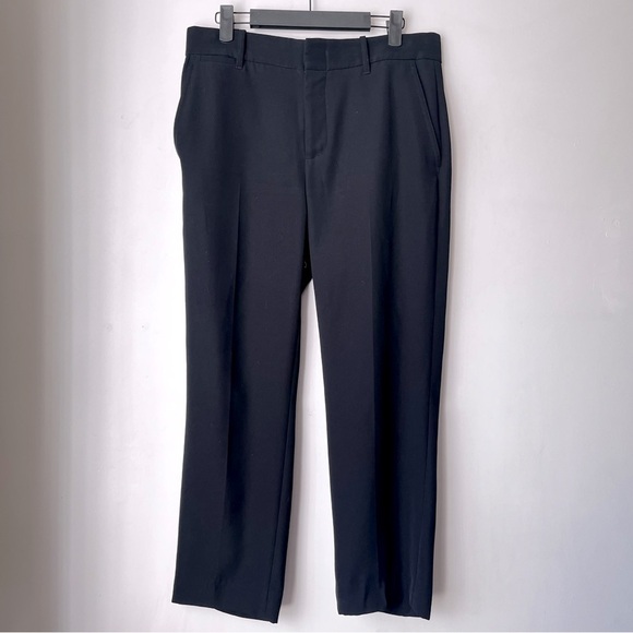Vince Black Soft Tailored Ankle Trousers 8 - Picture 5 of 8